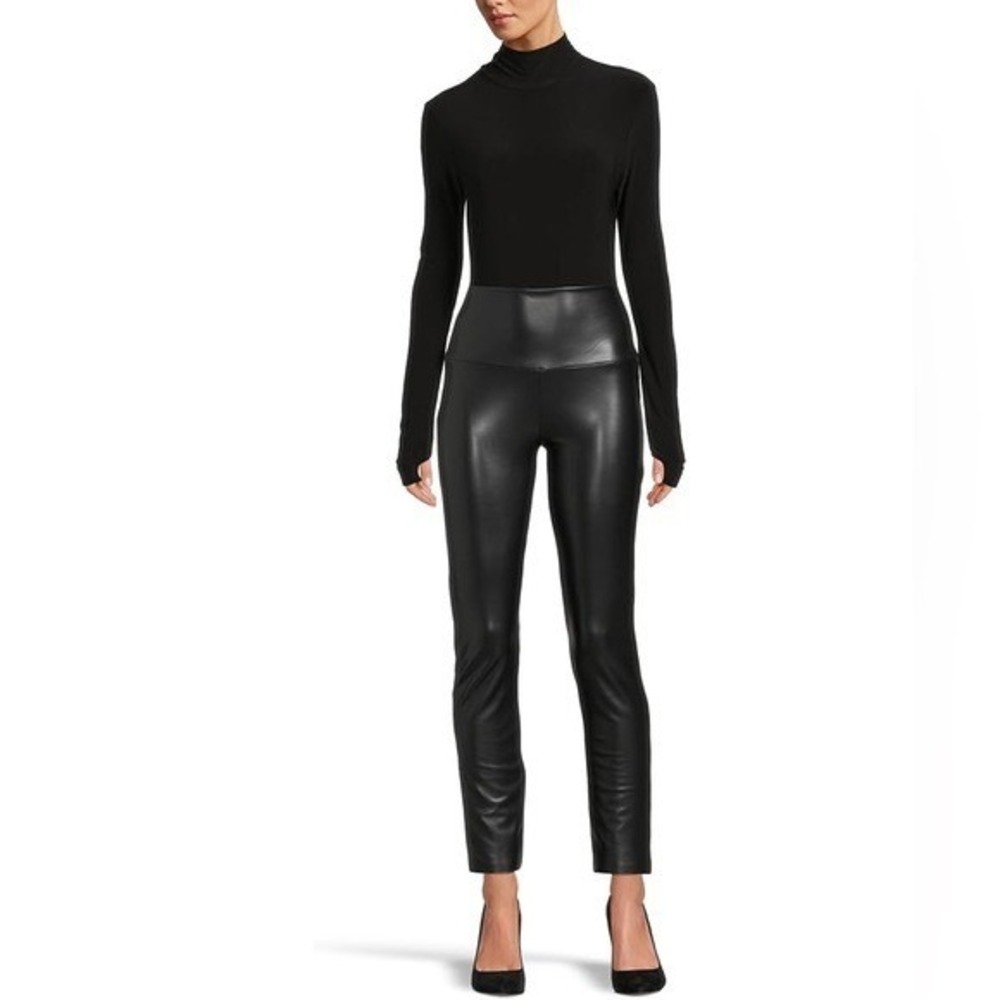 Theory Taceturtleneck Tubular Long Sleeve Black Bodysuit Thumbholes‎ Womens XS